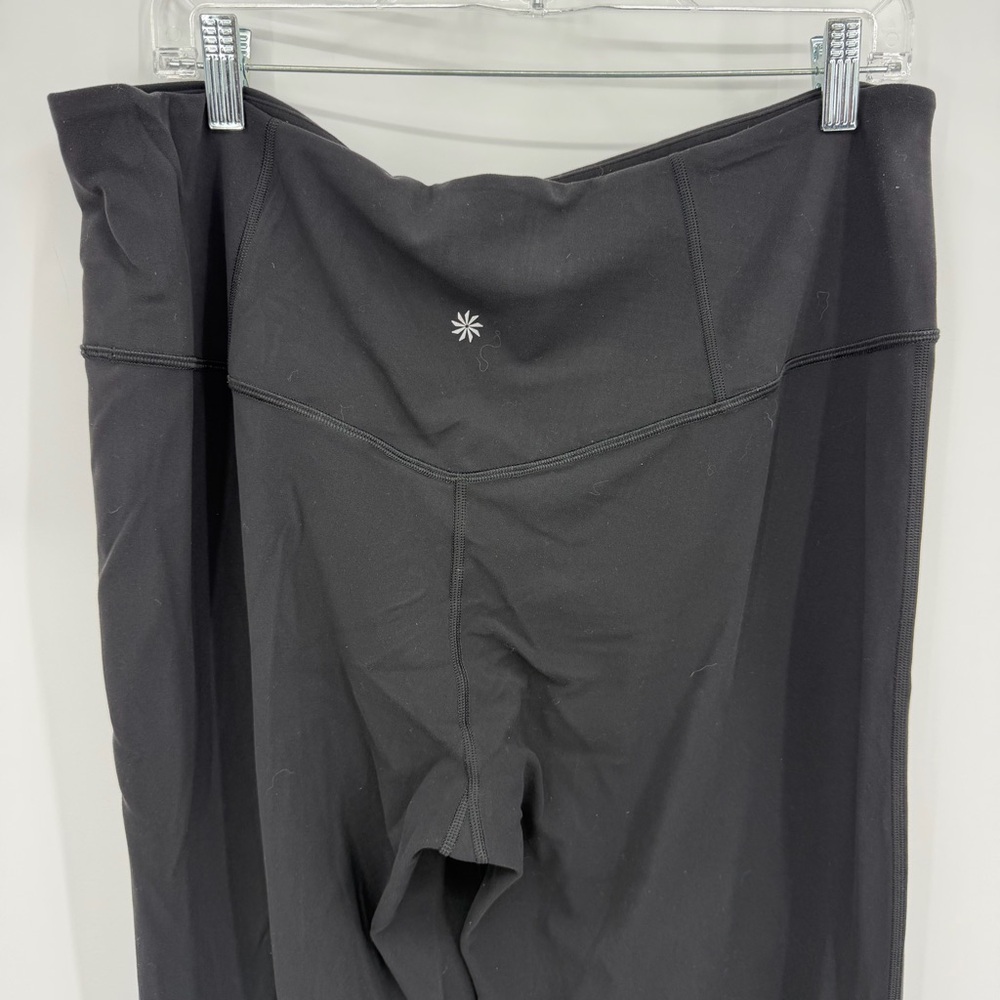 Athleta Elation Split Flare Yoga Pant‎ black size 2X - Picture 5 of 9